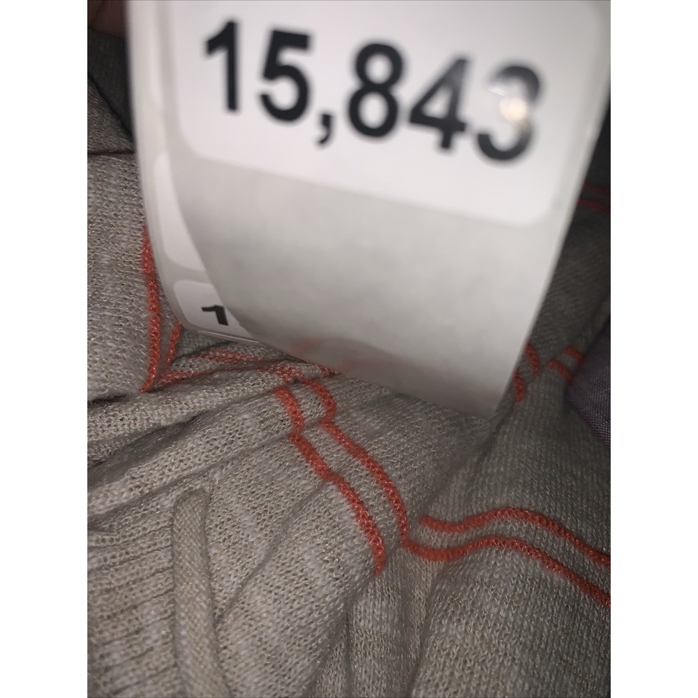Madewell Cardigan Women's Size L Bradley Sweater Textured Stripe Pockets Beige - Picture 8 of 8